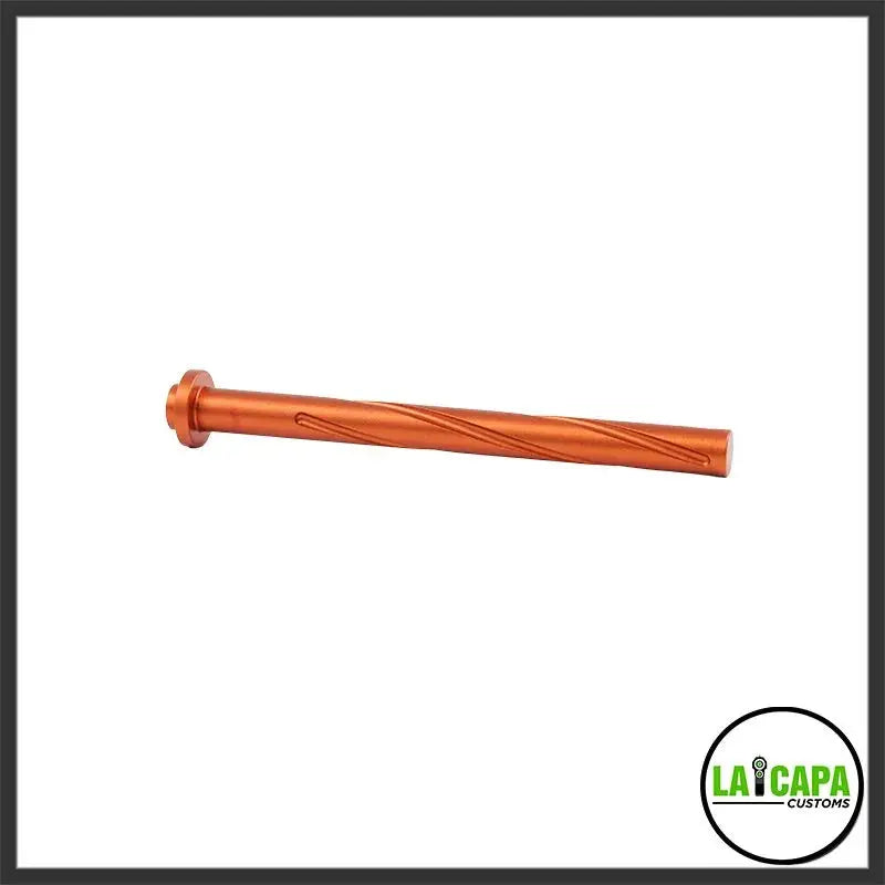LA Capa Customs Duralumin 5.1 Tornado Guide Rod For Hi Capa - Orange lacapacustoms - Airsoft 
