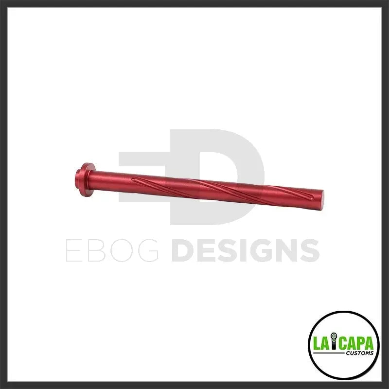 LA Capa Customs Duralumin 5.1 Tornado Guide Rod For Hi Capa - Red lacapacustoms - Airsoft 