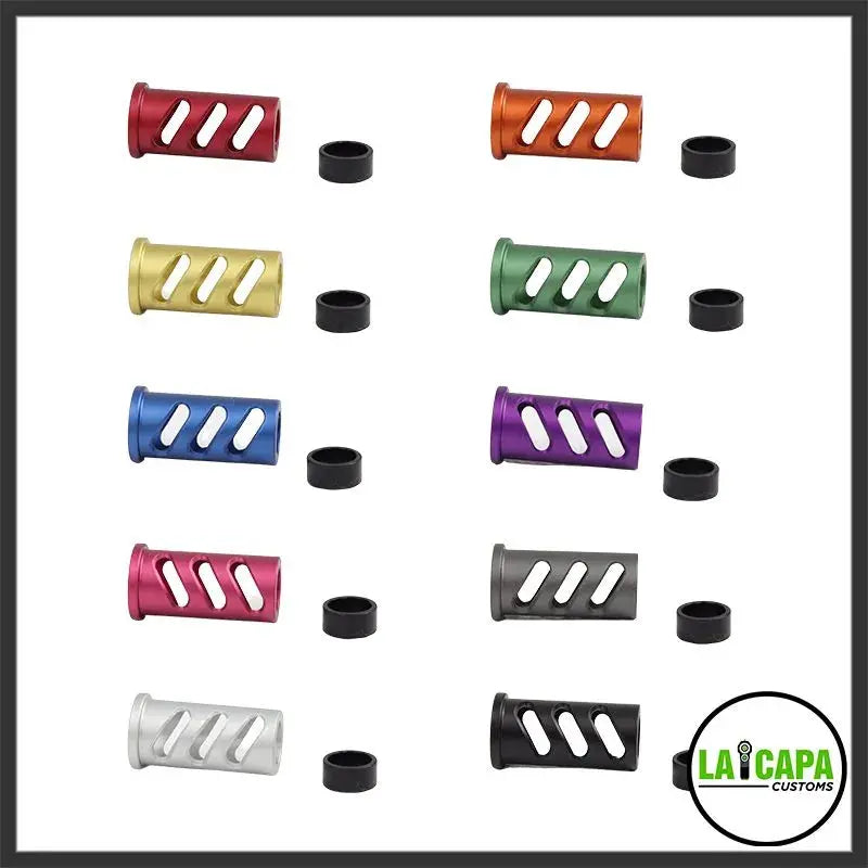 LA Capa Customs Lightweight 4.3 Guide Plug (With Delrin Ring) For Hi Capa - Black lacapacustoms - Airsoft 