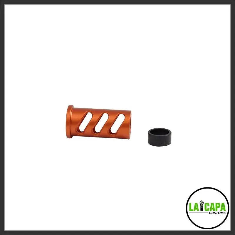 LA Capa Customs Lightweight 4.3 Guide Plug (With Delrin Ring) For Hi Capa - Orange lacapacustoms - Airsoft 