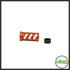 LA Capa Customs Lightweight 4.3 Guide Plug (With Delrin Ring) For Hi Capa - Orange lacapacustoms - Airsoft 