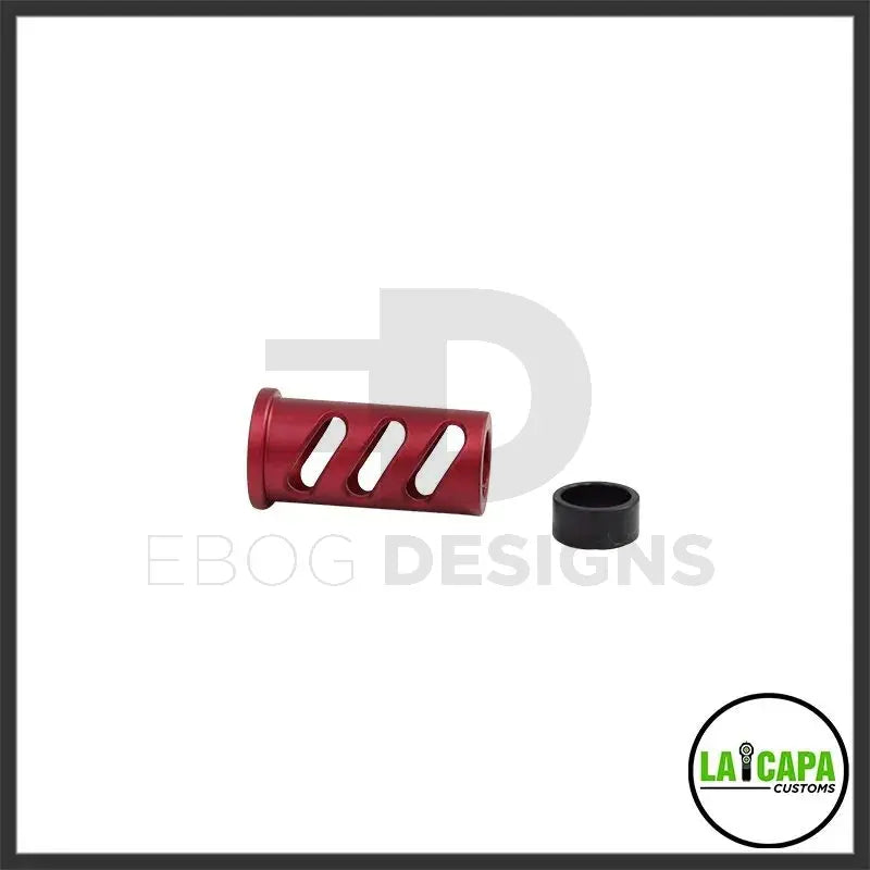 LA Capa Customs Lightweight 4.3 Guide Plug (With Delrin Ring) For Hi Capa - Red lacapacustoms - Airsoft 