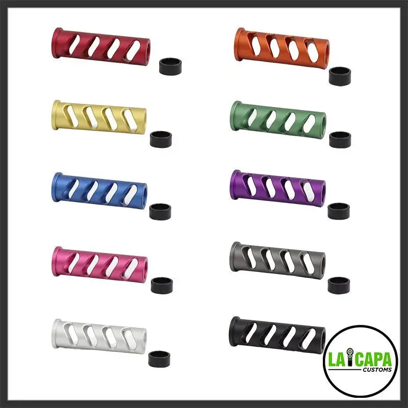 LA Capa Customs Lightweight 5.1 Guide Plug (With Delrin Ring) For Hi Capa - Silver lacapacustoms - Airsoft 