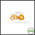 LA Capa Customs “HIVE” Duralumin Hammer for Hi Capa - Orange lacapacustoms - Airsoft 