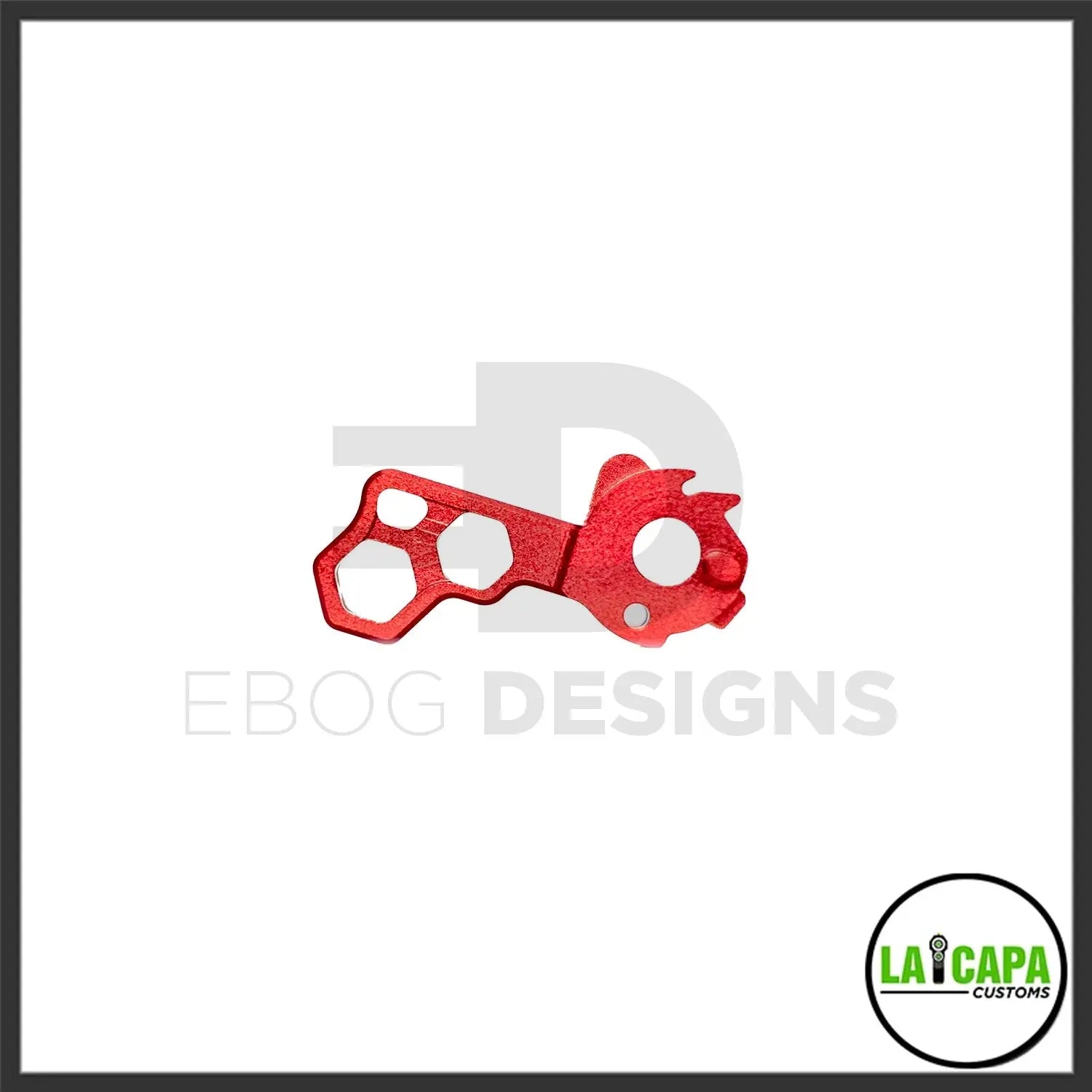 LA Capa Customs “HIVE” Duralumin Hammer for Hi Capa - Red lacapacustoms - Airsoft 