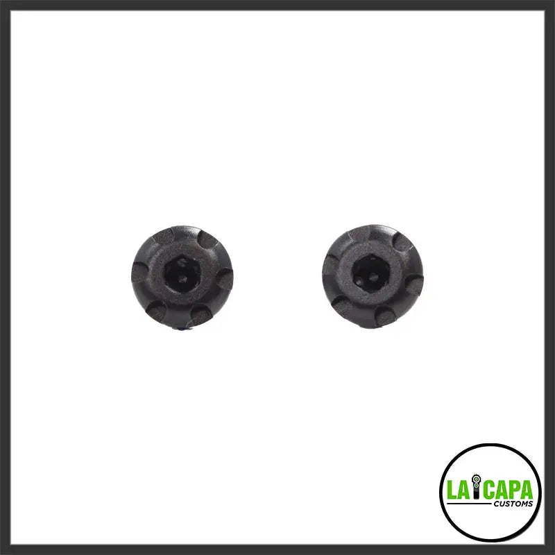 LA Capa Customs “S1” 7075 Aluminum Grip Screws For Hi Capa - Black lacapacustoms - Airsoft 