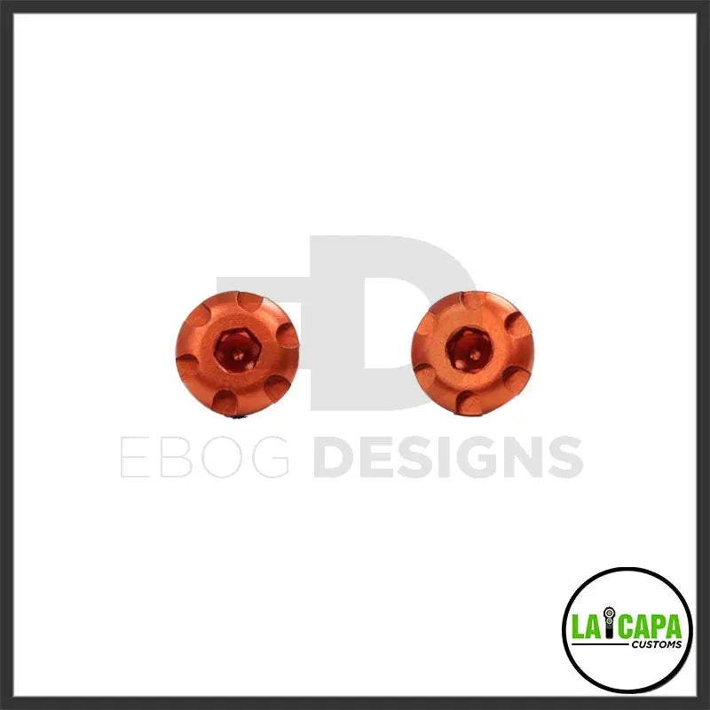 LA Capa Customs “S1” 7075 Aluminum Grip Screws For Hi Capa - Orange lacapacustoms - Airsoft 
