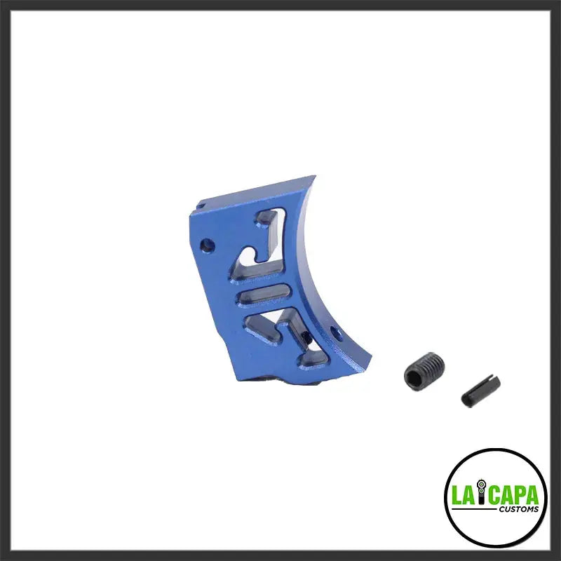 LA Capa Customs “S1” Curved Trigger For Hi Capa - Blue lacapacustoms - Airsoft 