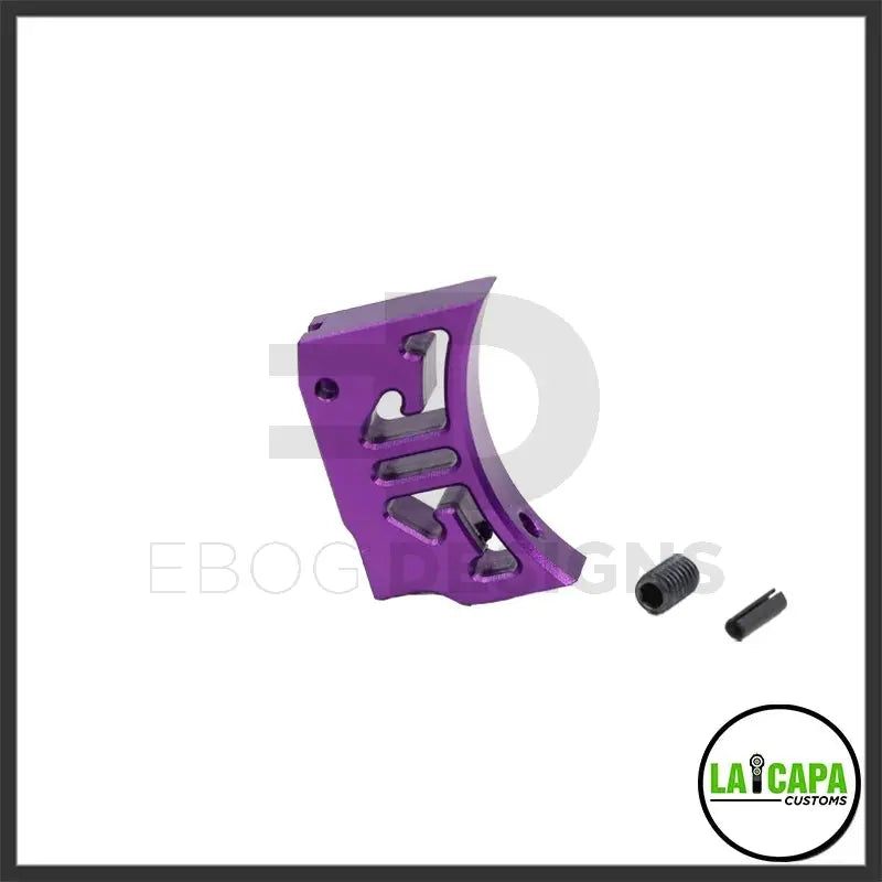 LA Capa Customs “S1” Curved Trigger For Hi Capa - Purple lacapacustoms - Airsoft 