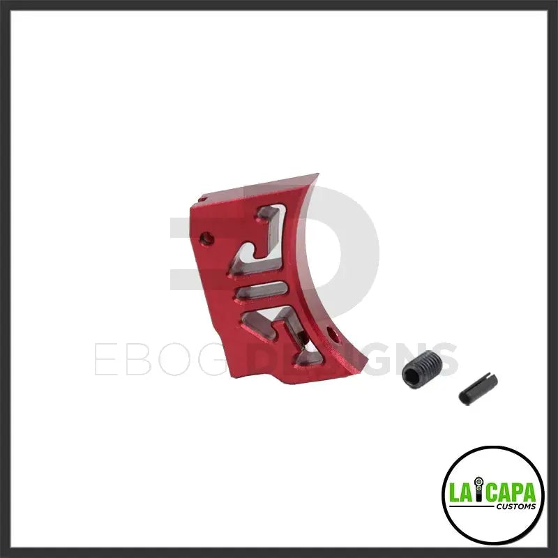LA Capa Customs “S1” Curved Trigger For Hi Capa - Red lacapacustoms - Airsoft 