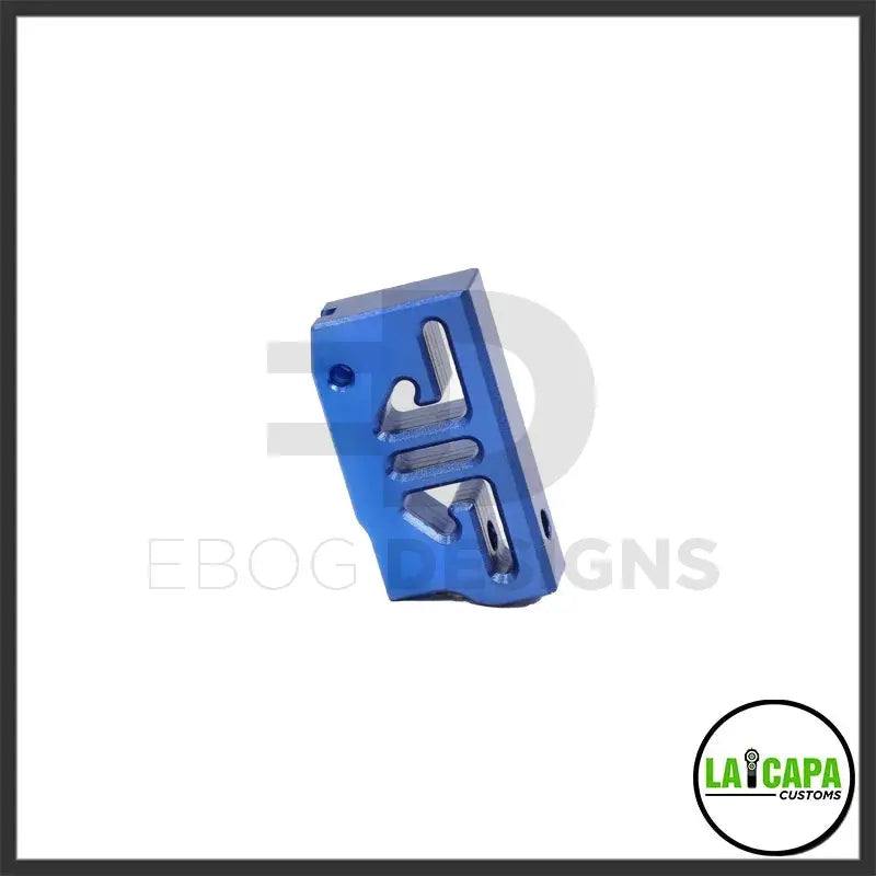 LA Capa Customs “S2” Flat Trigger For Hi Capa - Blue lacapacustoms - Airsoft 