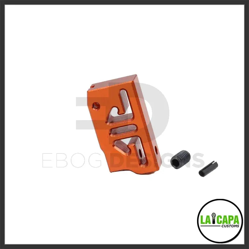 LA Capa Customs “S2” Flat Trigger For Hi Capa - Orange lacapacustoms - Airsoft 