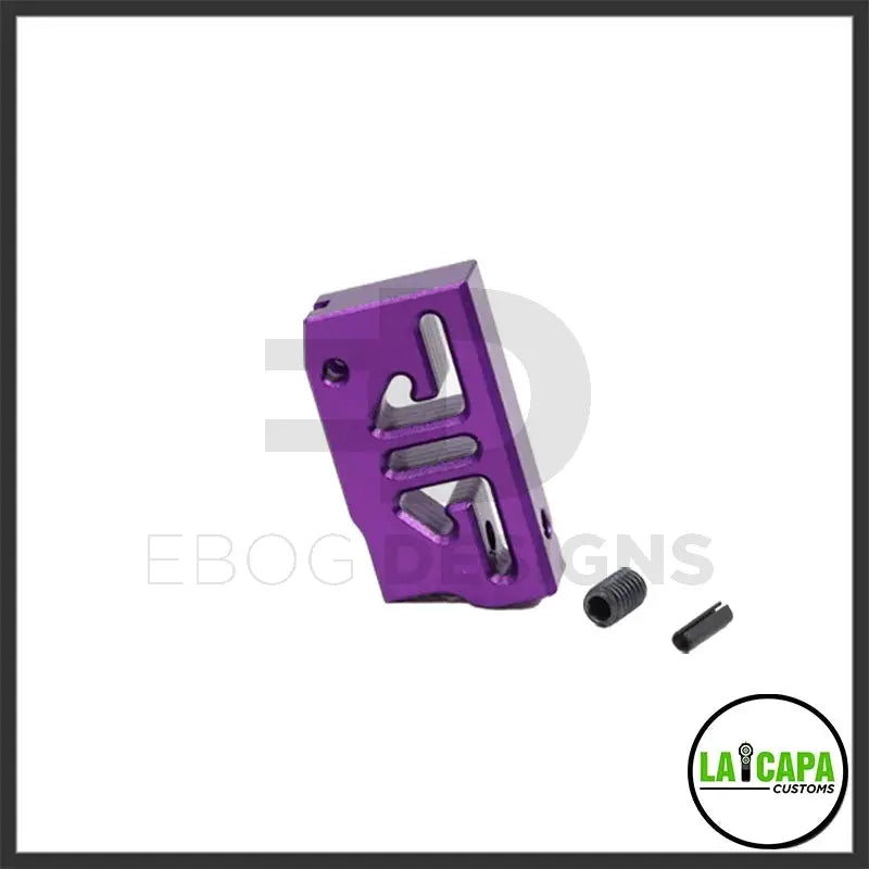 LA Capa Customs “S2” Flat Trigger For Hi Capa - Purple lacapacustoms - Airsoft 