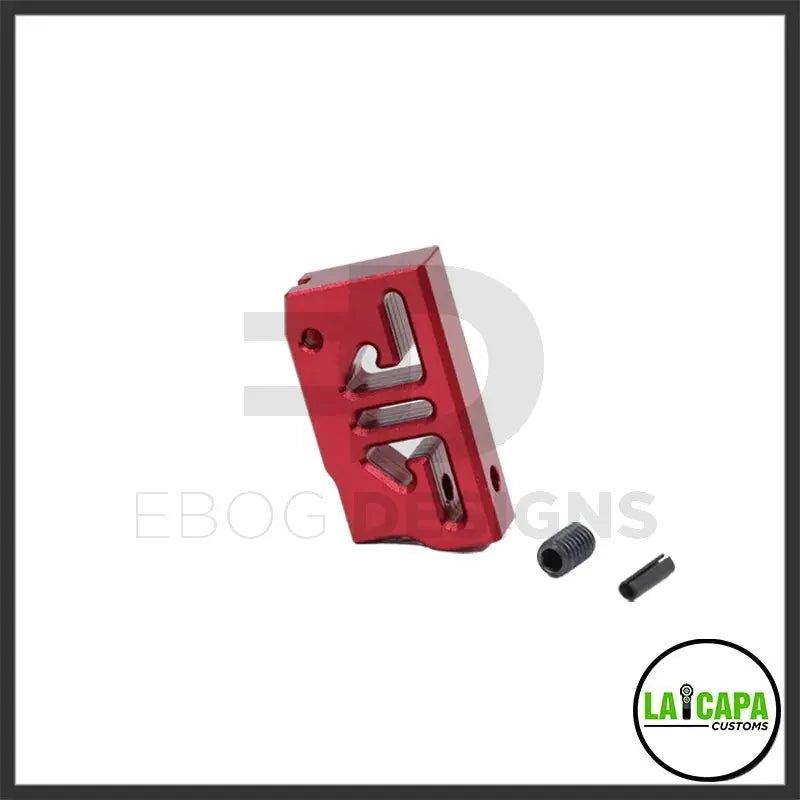 LA Capa Customs “S2” Flat Trigger For Hi Capa - Red lacapacustoms - Airsoft 