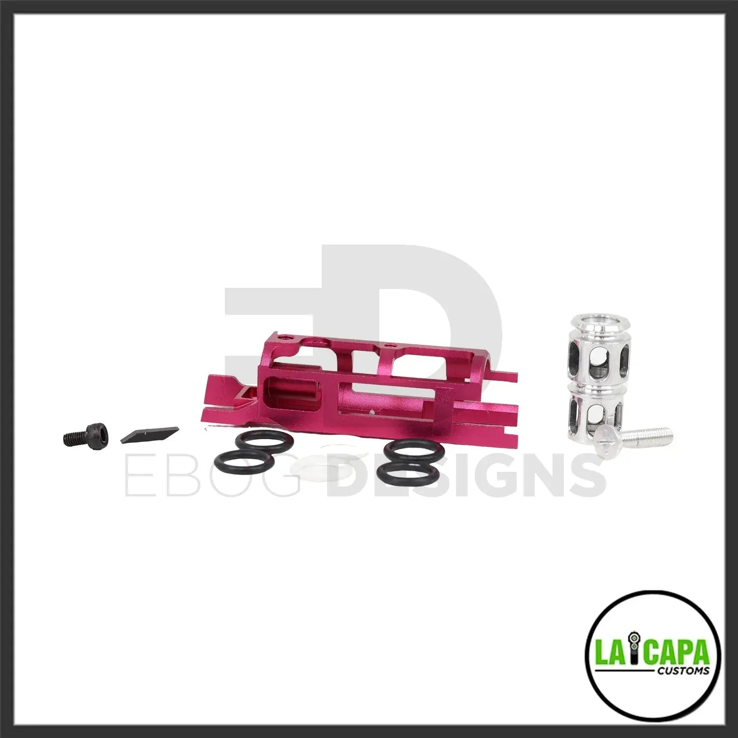 LA Capa Customs “Turbo” 7075 Blowback Unit for Hi Capa - Pink lacapacustoms - Airsoft 