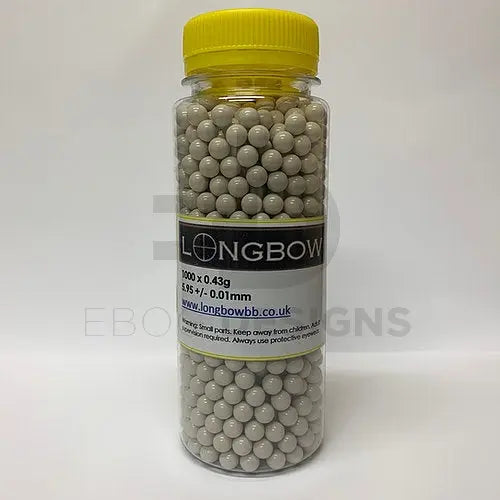 Longbow BB’s 0.43g x 1000 Ebog Designs - Airsoft 