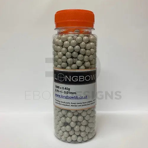 Longbow BB’s 0.45g x 1000 Ebog Designs - Airsoft 