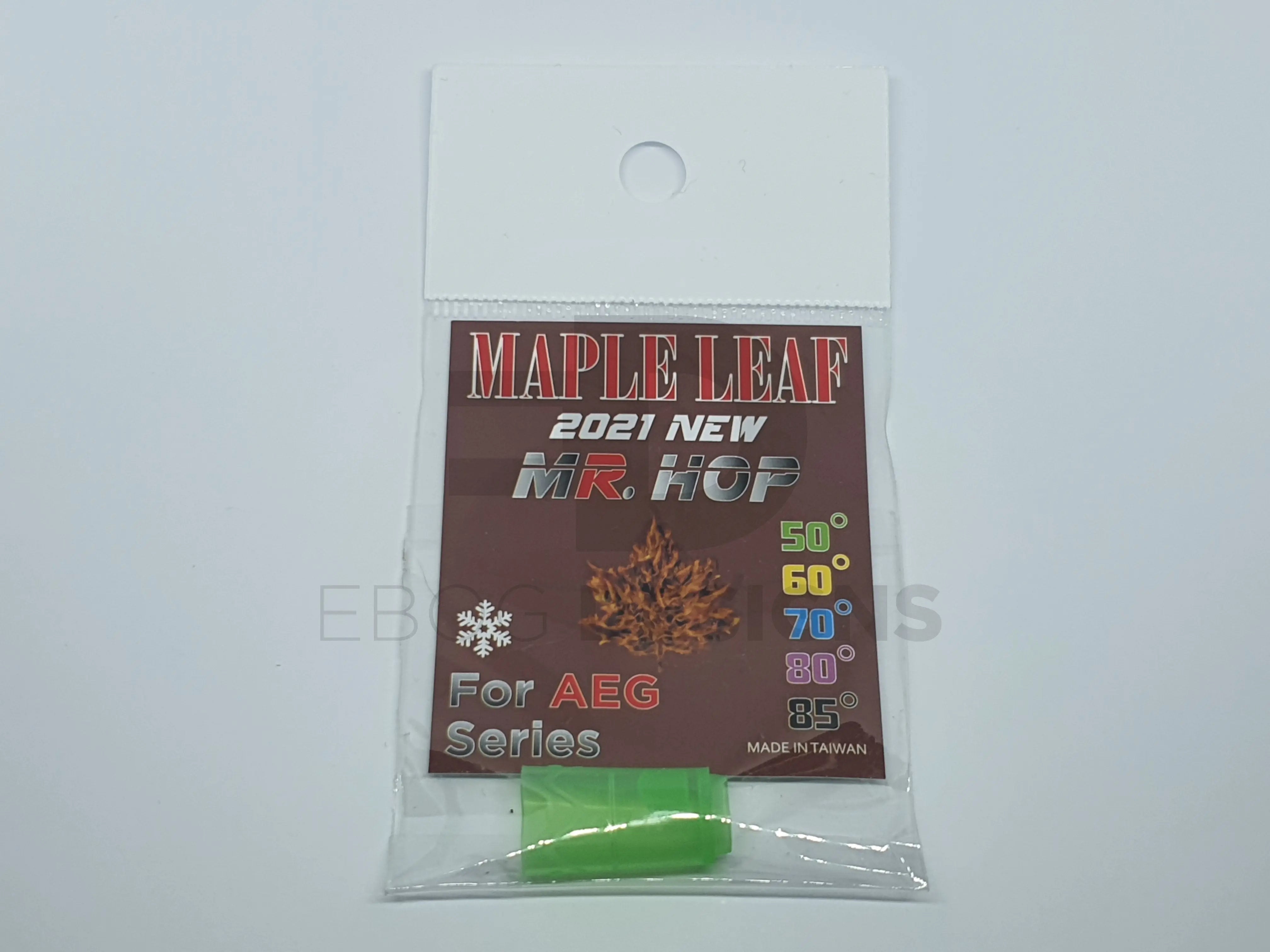 Maple Leaf - 2021 Mr Hop 50deg Bucking Silicone - AEG maple leaf