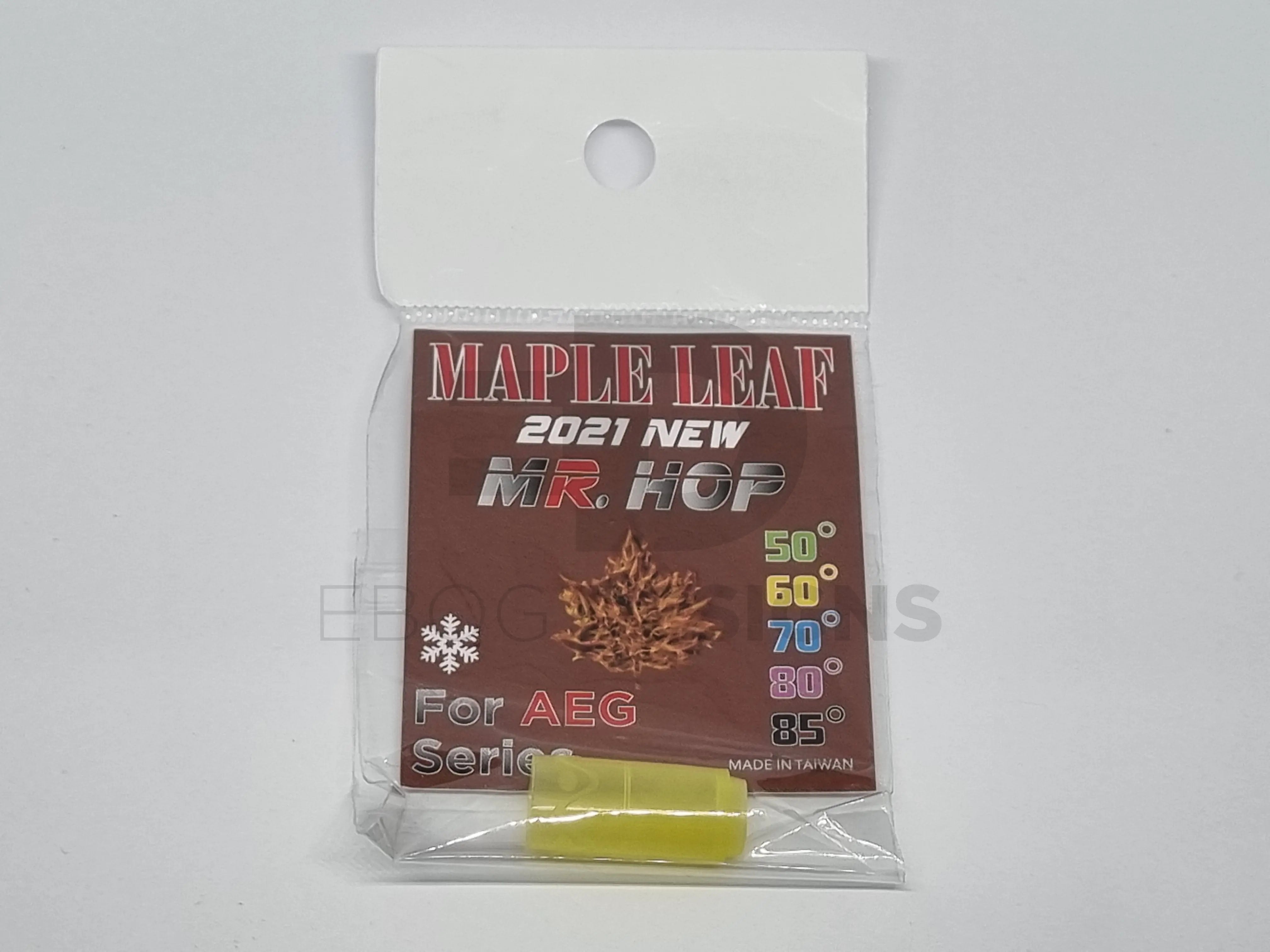 Maple Leaf - 2021 Mr Hop 60deg Bucking Silicone - AEG maple leaf