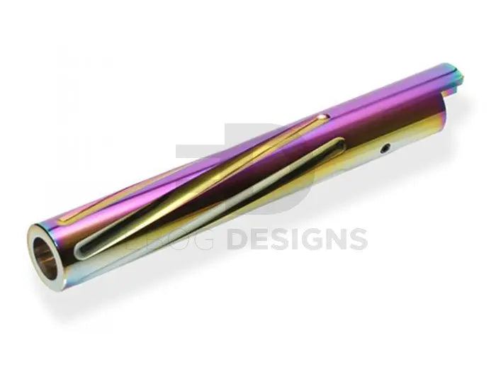 Nine Ball Fluted Twist Outer Barrel For for Marui Hi-Capa 5.1 (Rainbow) laylax - Airsoft 