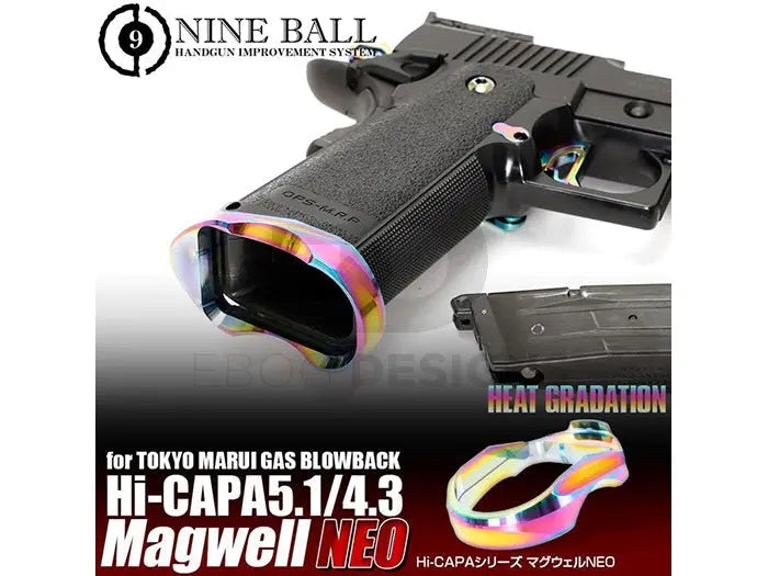 Nine Ball NEO Magwell For Marui Hi-Capa 5.1/4.3 (Rainbow) laylax - Airsoft 
