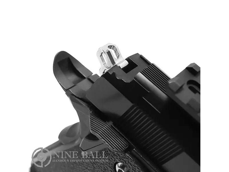 Nine Ball "HEXA" Custom Hammer for TM Hi-CAPA 5.1/4.3 (Silver) laylax - Airsoft 