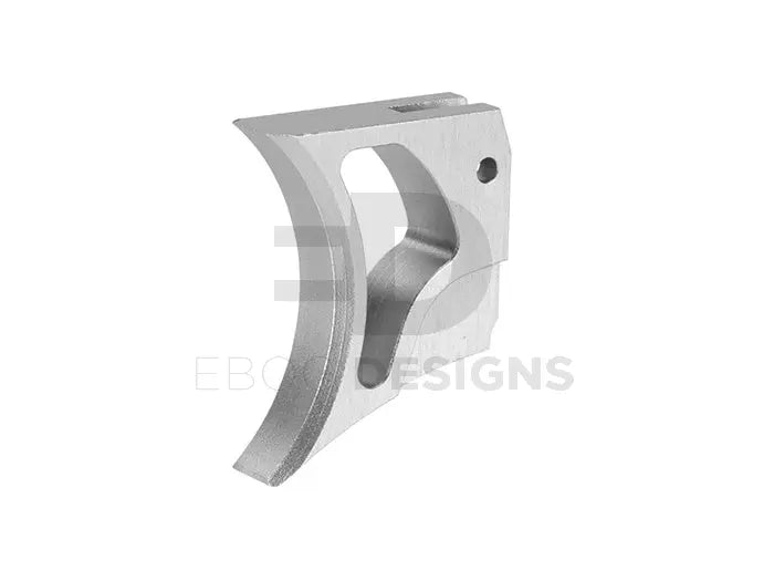 Nine Ball (Omega) Round Trigger For Marui Hi-Capa / M1911 / M45A1 GBB (Silver) laylax - Airsoft 