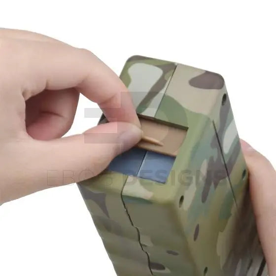 Nuprol  Ultra M4 Mag Silent Fast Loader - Camo Ebog Designs - Airsoft 