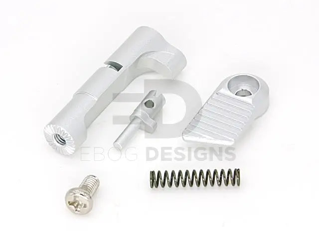 Opened - AIP Magazine Catch Set for Marui Hi-Capa 5.1/4.3 - Silver AIP - Airsoft 