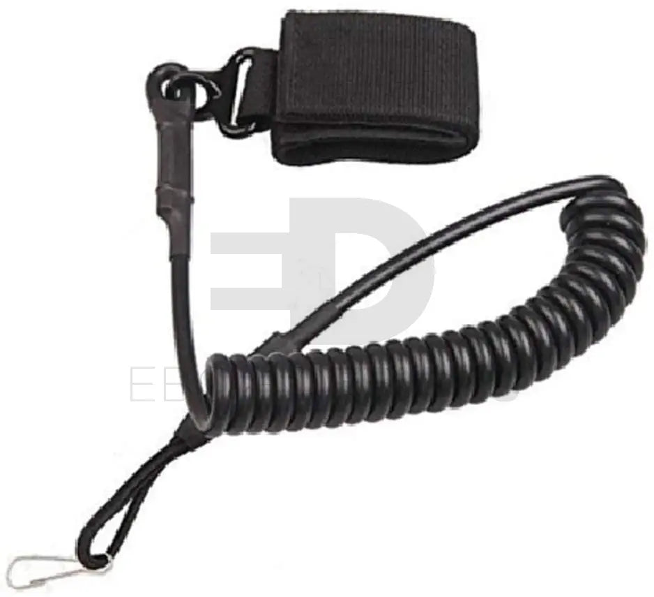 Pistol lanyard - black Ebog Designs