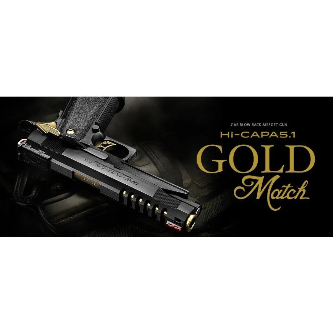 Tokyo Marui Hi Capa 5.1 Gold Match Tokyo Marui - Airsoft 
