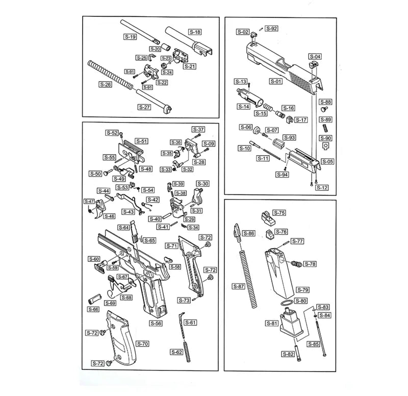 WE F226 genuine replacement part S-46