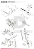 WE Hi-Capa Replacement part 18, 90, 91 - BBU rear mounting screw set WE