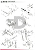 WE Hi-Capa Replacement part 38 - slide stop lever - Black WE - Airsoft 