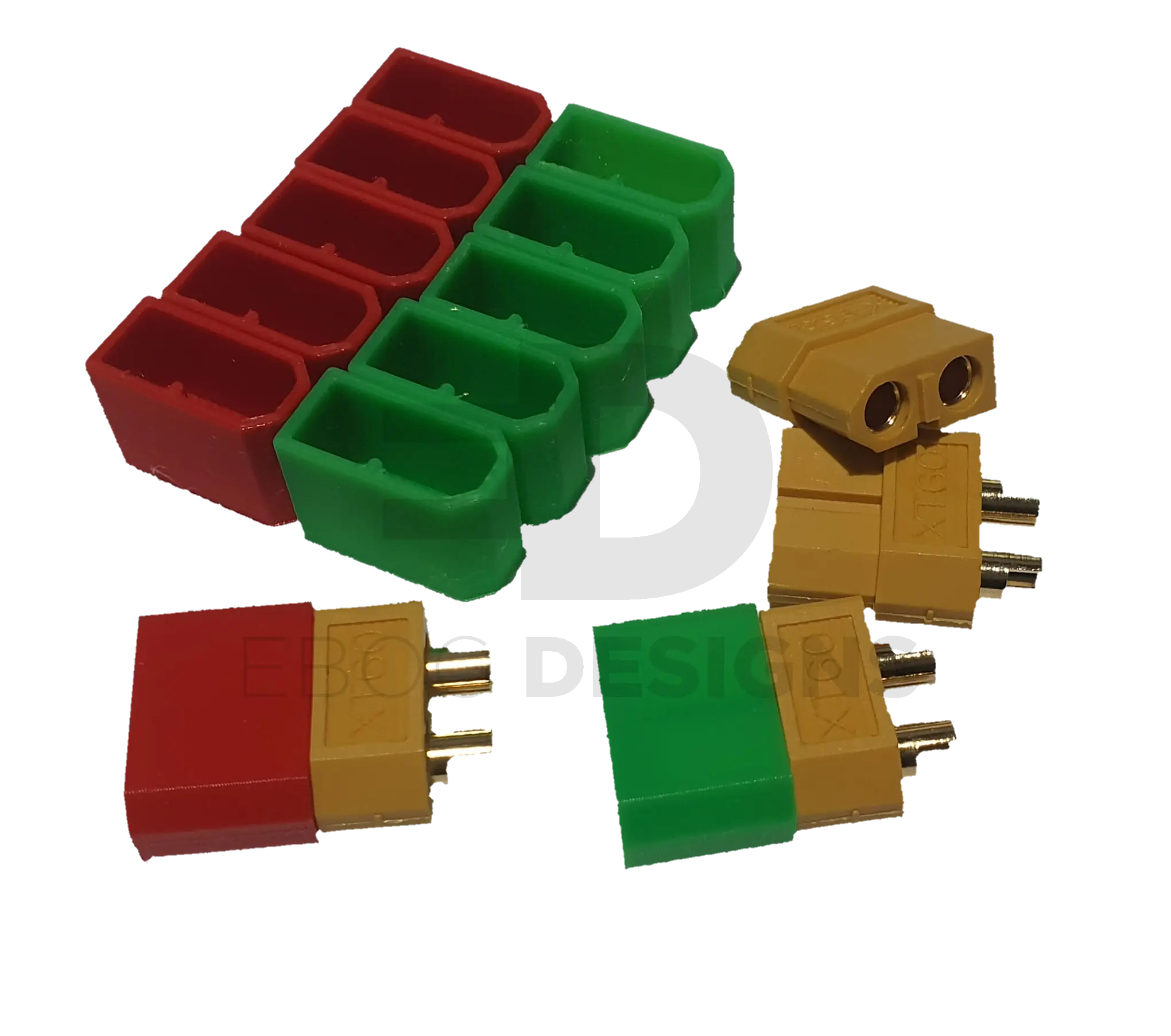 Xt60 connector battery cover Ebog Designs
