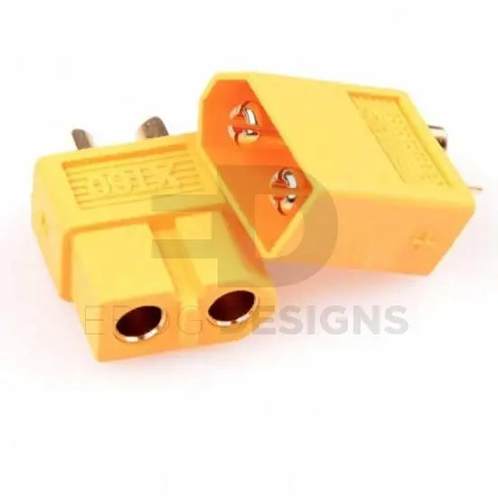 Xt60 connectors with heat shrink Ebog Designs